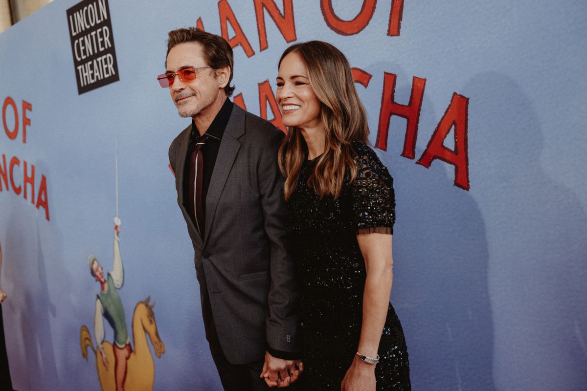 Robert Downey Jr. & Susan Downey at Photos: MAN OF LA MANCHA Cast Takes Bows at Lincoln Center Theater Spring Gala