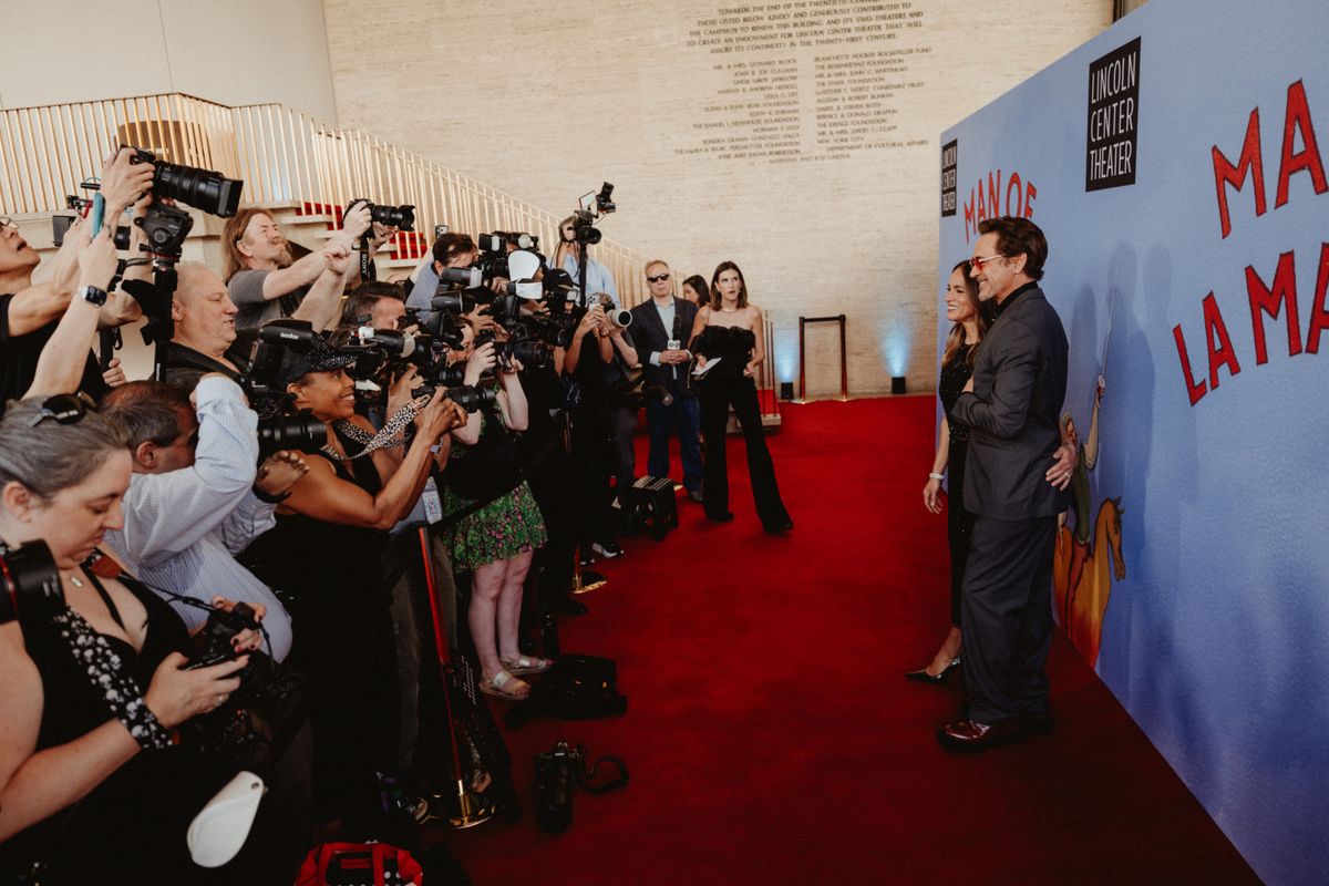 Robert Downey Jr. & Susan Downey at Photos: MAN OF LA MANCHA Cast Takes Bows at Lincoln Center Theater Spring Gala