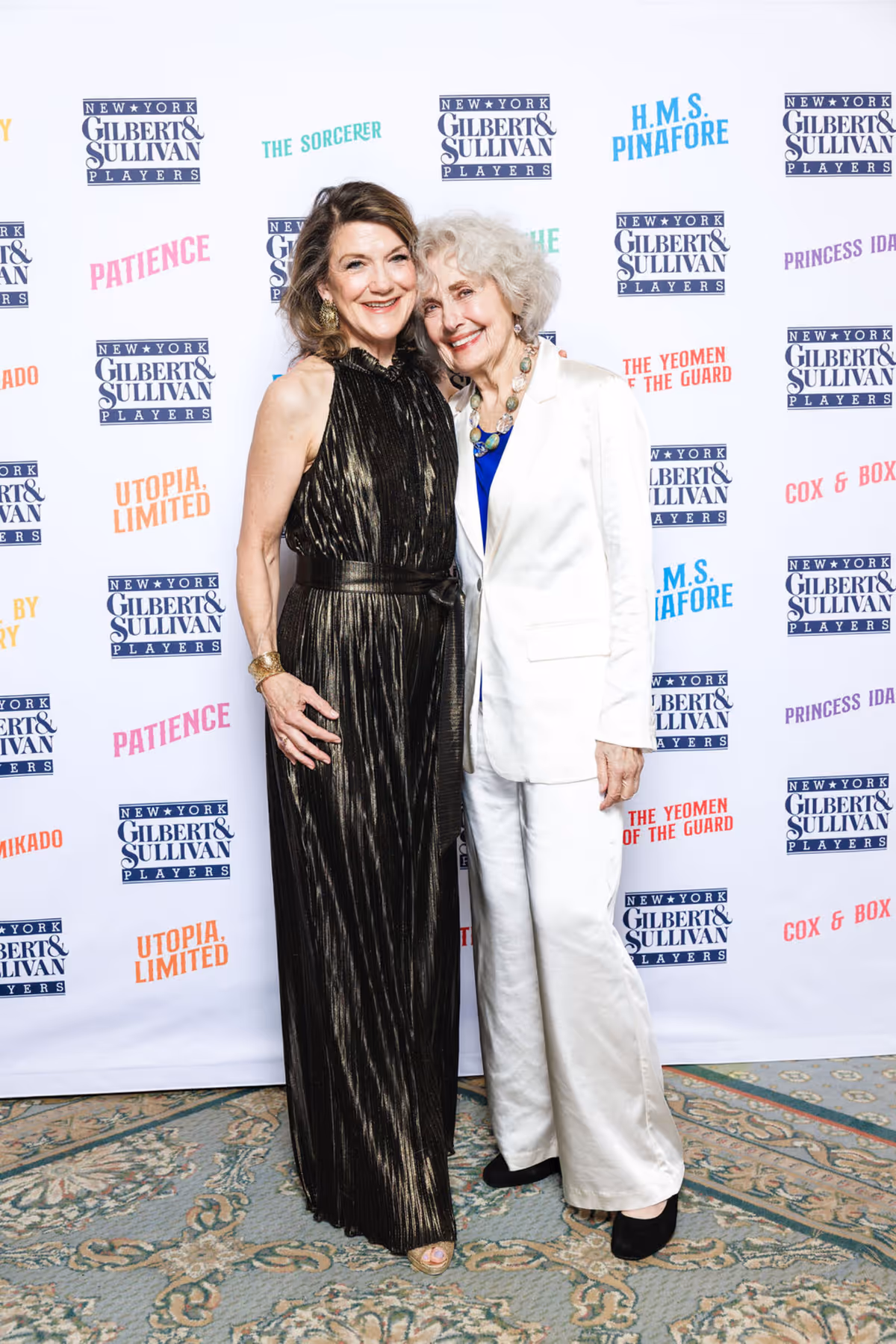 Victoria Clark and Mary Beth Peil at Photos: Victoria Clark Honored at New York Gilbert & Sullivan Players 2026 Gala