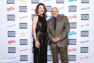 Victoria Clark and NYGASP Founder, Albert Bergeret  Photo
