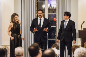 Honoree Victoria Clark, NYGASP Executive Director, David Wannen and NYGASP Artistic Director, James Mills @ BroadwayWorld Honoree Victoria Clark, NYGASP Executive Director, David Wannen and NYGASP Artistic D Photo