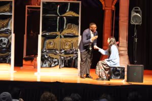 Caroline Campos, Erick Lindsey, Breezy Leigh, and Marion Grey @ BroadwayWorld Caroline Campos, Erick Lindsey, Breezy Leigh, and Marion Grey Photo