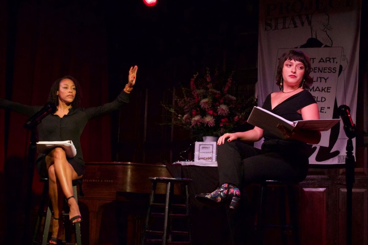 Nikki M. James, Katerina McCrimmon at Photos: Nikki M. James, Katerina McCrimmon, and More Lead CHICAGO Reading at The Players Club