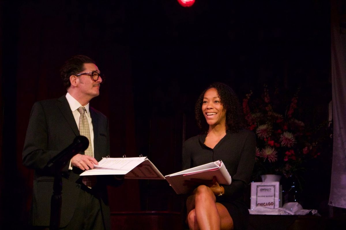 Reg Rogers, Nikki M. James 4 at Photos: Nikki M. James, Katerina McCrimmon, and More Lead CHICAGO Reading at The Players Club