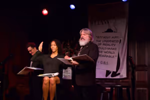 Reg Rogers, Nikki M. James, Richard B. Watson @ BroadwayWorld Reg Rogers, Nikki M. James, Richard B. Watson Photo