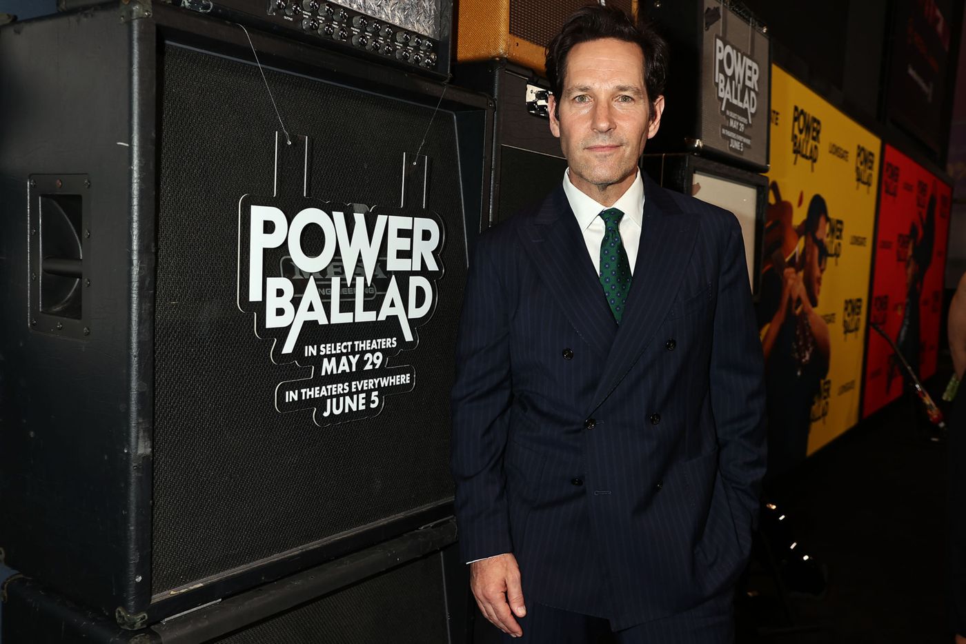 Photos: Nick Jonas and Paul Rudd Attend New York POWER BALLAD Screening Image