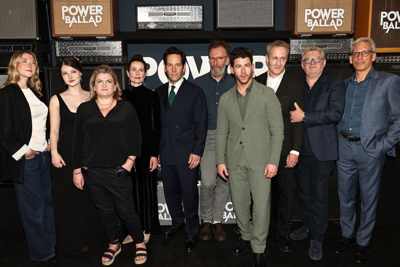 Photos: Nick Jonas and Paul Rudd Attend New York POWER BALLAD Screening Image