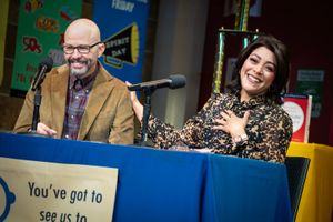Jon Cryer, Lilli Cooper Photo