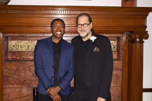 Gingold's Managing Produer, Isaiah Josiah, with Artistic Director, David Staller @ BroadwayWorld Gingold's Managing Produer, Isaiah Josiah, with Artistic Director, David Staller Photo