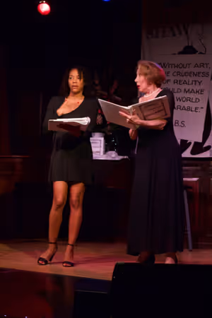 NIkki M. James, Joanna Glushak @ BroadwayWorld NIkki M. James, Joanna Glushak Photo