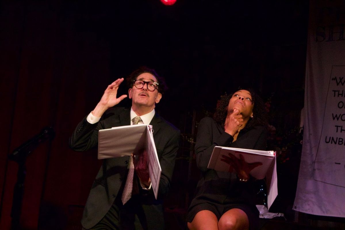 Reg Rogers, Nikki M. James 1 at Photos: Nikki M. James, Katerina McCrimmon and More in CHICAGO Reading at Gingold Theatrical