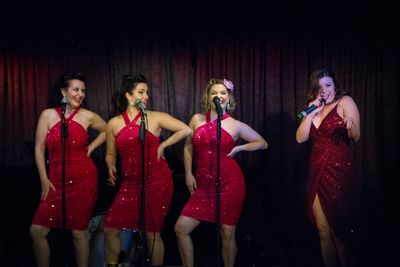 Alison Mahoney, Catie Pires-Fernandes, Monica Blume, and Ellie Wyman Photo