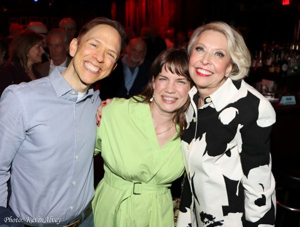 Peter Thoresen, Anna Chlumsky, Julie Halston Photo
