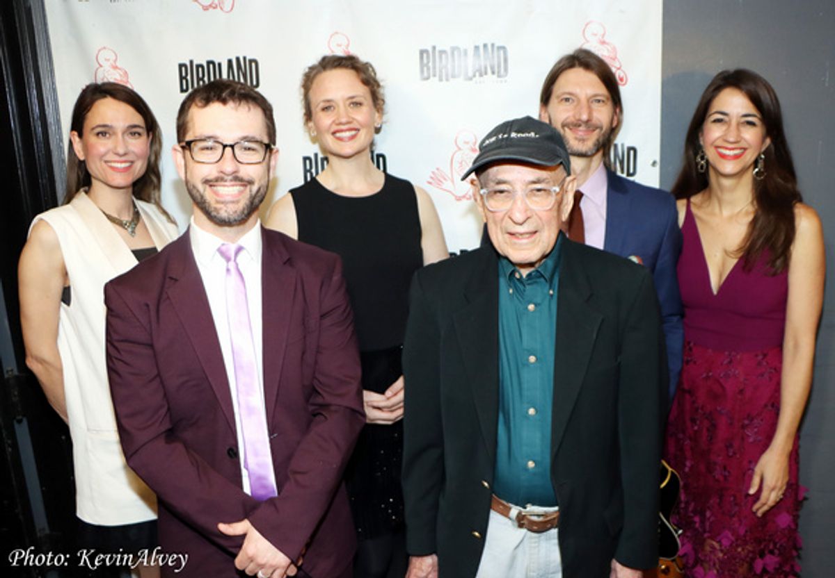 Brandi Disterheft, Jason Yeager, Hilary Gardner, Steve Little, Justin Poindexter, Sasha Papernik at Photos: Jason Yeager & Justin Poindexter Unveil DON'T FENCE ME IN at Birdland