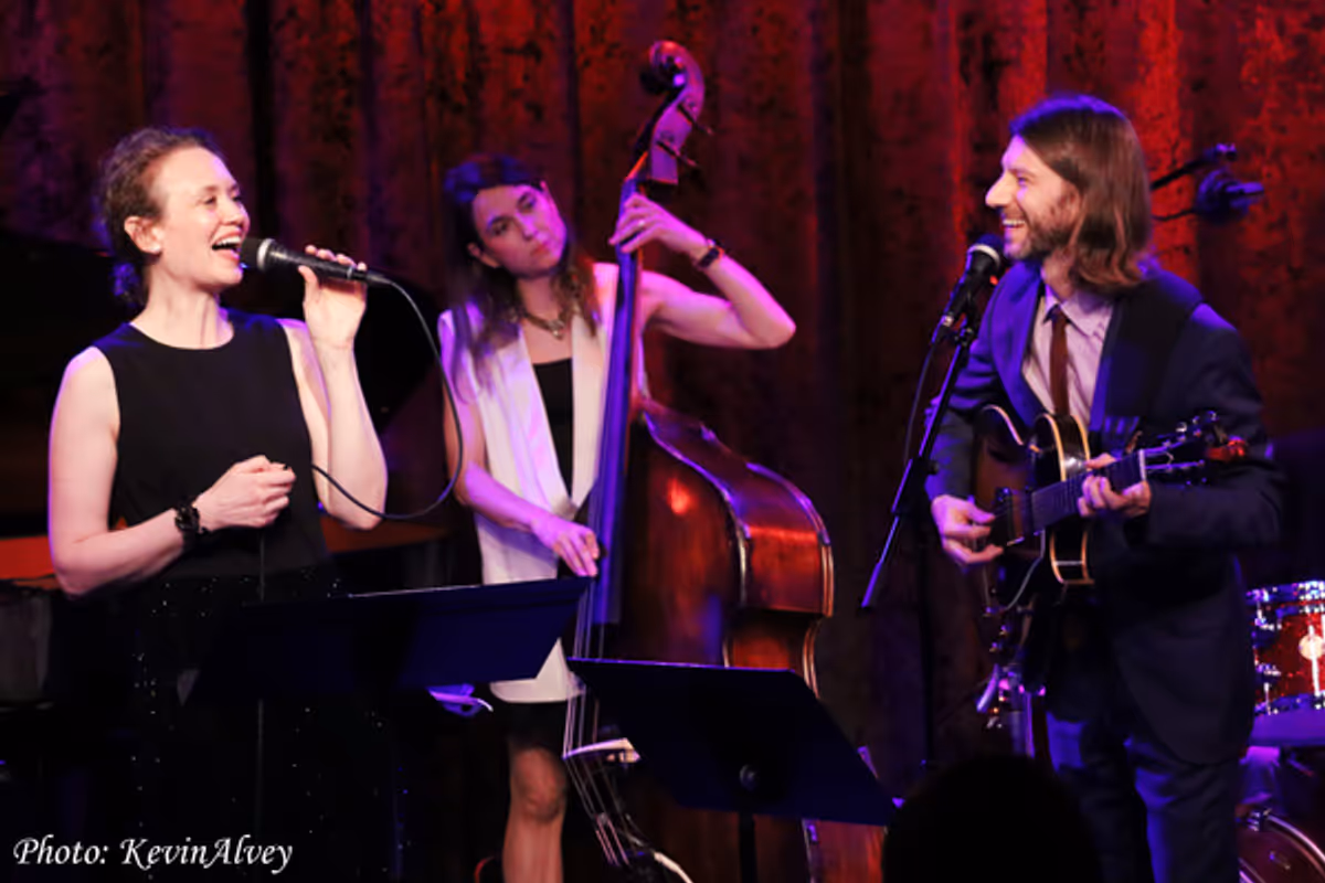 Hilary Gardner, Justin Poindexter at Photos: Jason Yeager & Justin Poindexter Unveil DON'T FENCE ME IN at Birdland