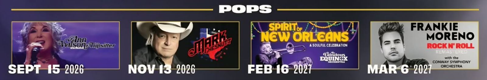 Reynolds Performance Hall Reveals 2026/2027 Season Image