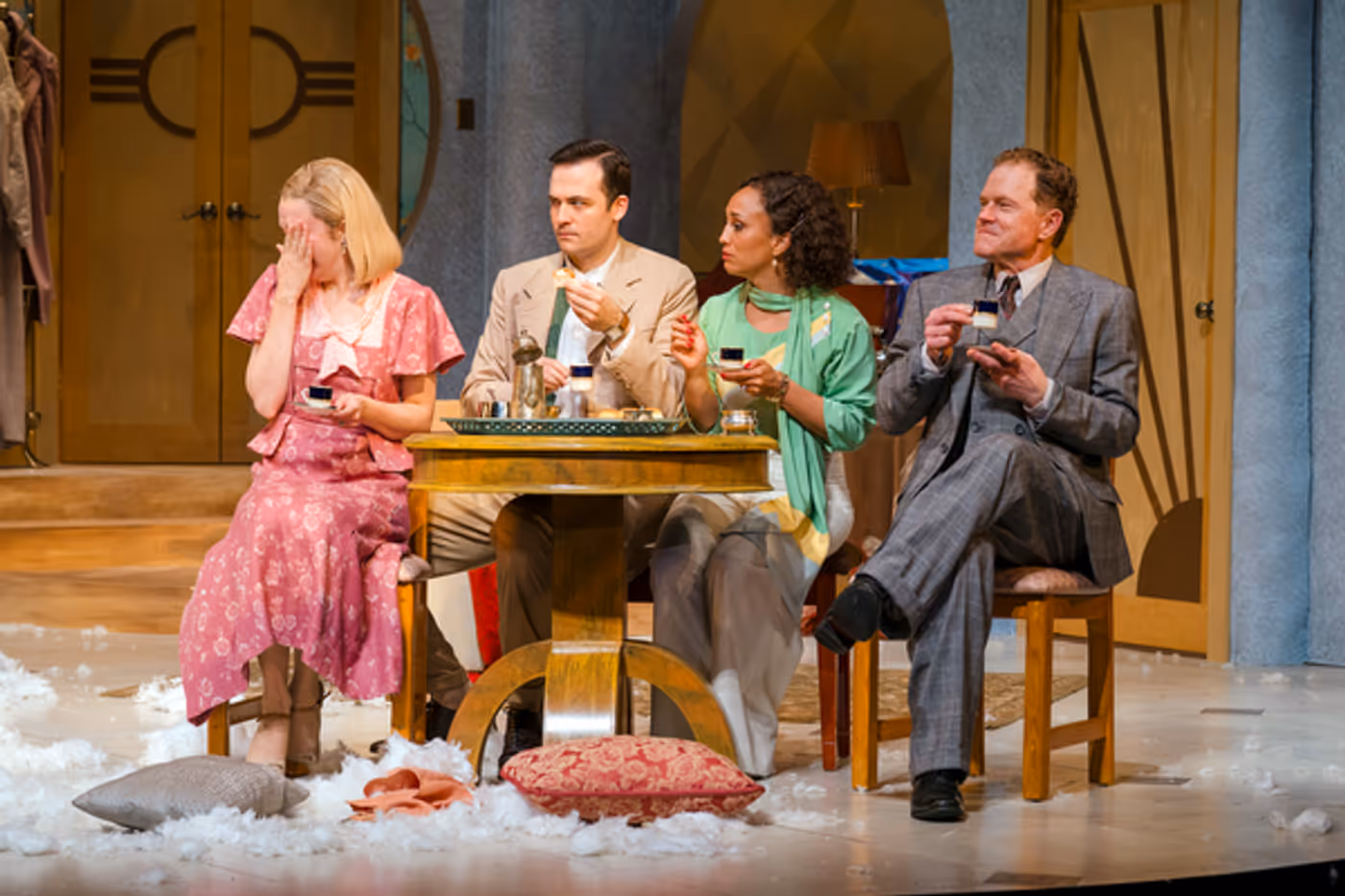Photos: Ashley Blanchet, Britt Michael Gordon and More in PRIVATE LIVES At The Shakespeare Theatre Image