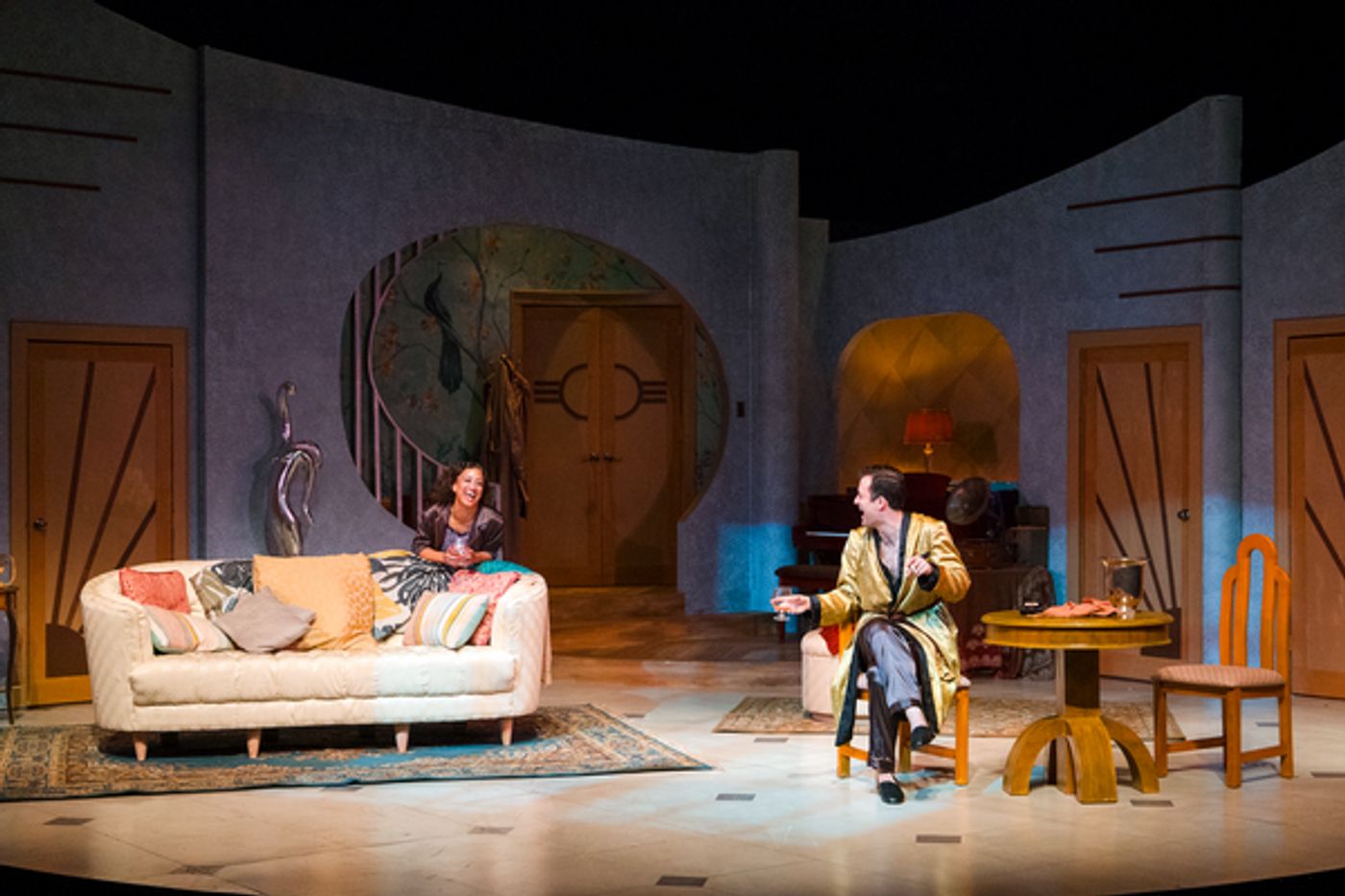 Photos: Ashley Blanchet, Britt Michael Gordon and More in PRIVATE LIVES At The Shakespeare Theatre Image