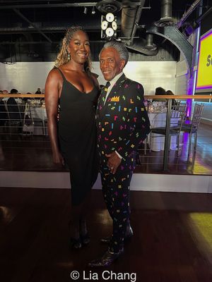 Amber Iman and Andre  De Shields Photo