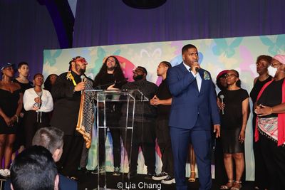 Charles Browning with Nicholas Ryan Gant & Vocal Energy Choir Photo