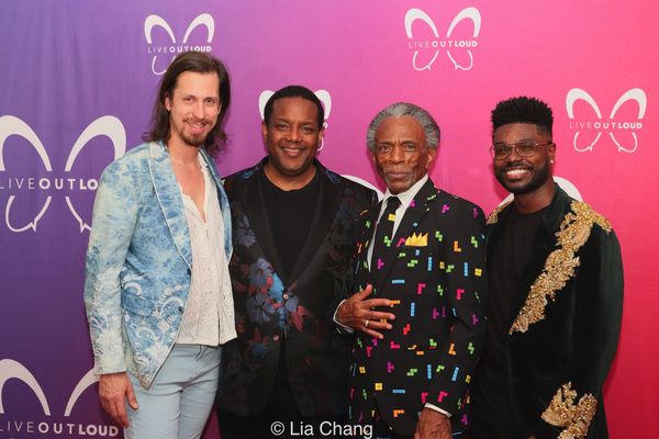 Drew Wutke, John-Andrew Morrison, Andre De Shields, and Dr. Edward W. Hardy Photo