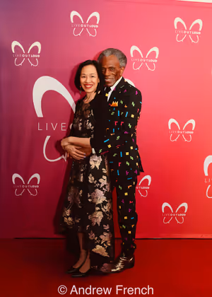 Lia Chang and Andre De Shields @ BroadwayWorld Lia Chang and Andre De Shields Photo