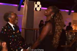 Andre De Shields and Amber Iman @ BroadwayWorld Andre De Shields and Amber Iman Photo