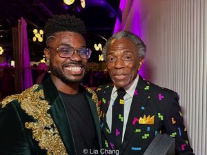 Dr. Edward W. Hardy and Andre De Shields, @ BroadwayWorld Dr. Edward W. Hardy and Andre De Shields, Photo