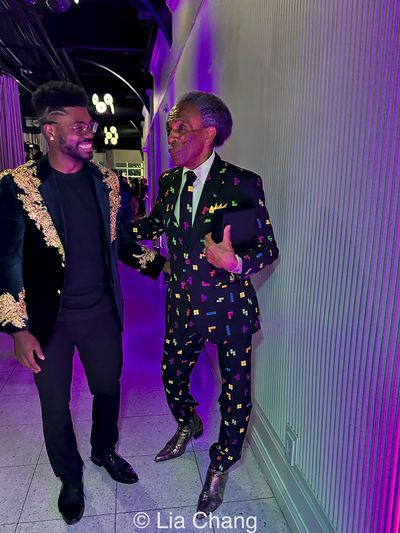 Dr. Edward W. Hardy and Andre   De Shields, Photo