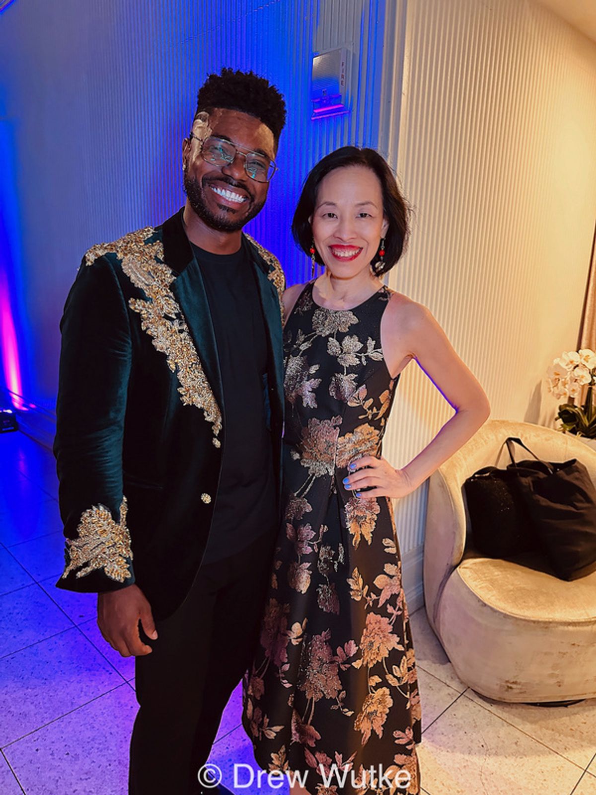 Dr. Edward W. Hardy and Lia Chang at Photos: André De Shields Receives 2026 Legend Award at Live Out Loud's 25th Anniversary Gala