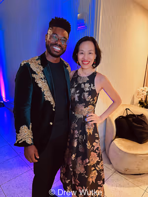 Dr. Edward W. Hardy and Lia Chang @ BroadwayWorld Dr. Edward W. Hardy and Lia Chang Photo
