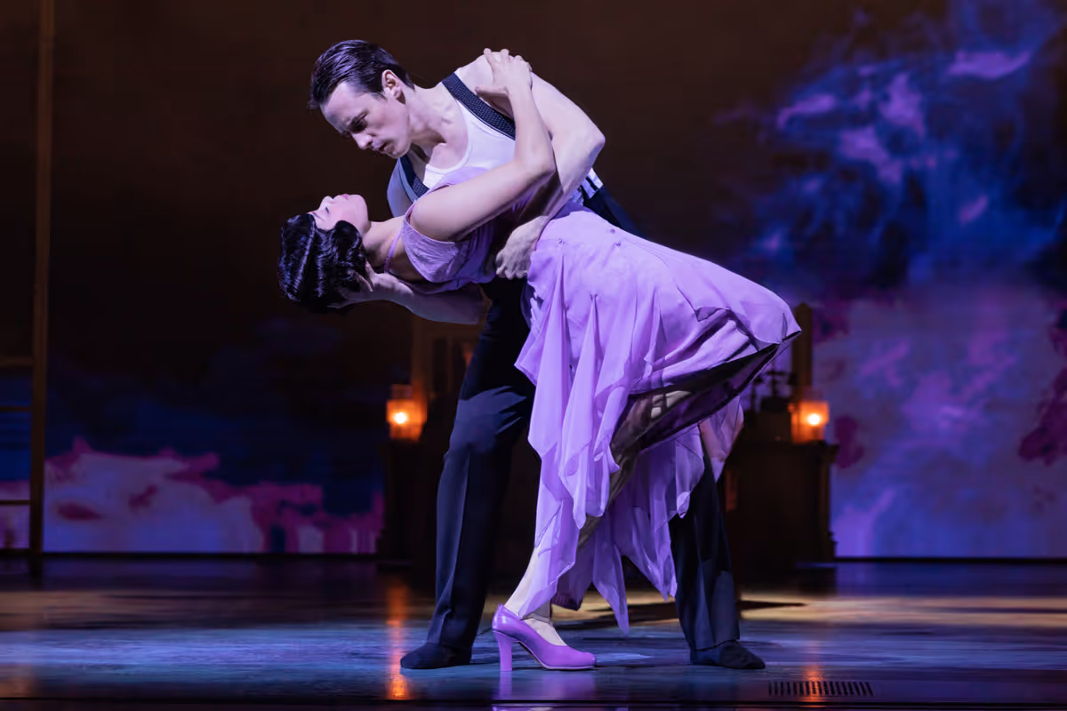 Eva Noblezada and Reeve Carney at Photos: First Look at Reeve Carney, Eva Noblezada and Corbin Bleu in THE GREAT GATSBY on Broadway
