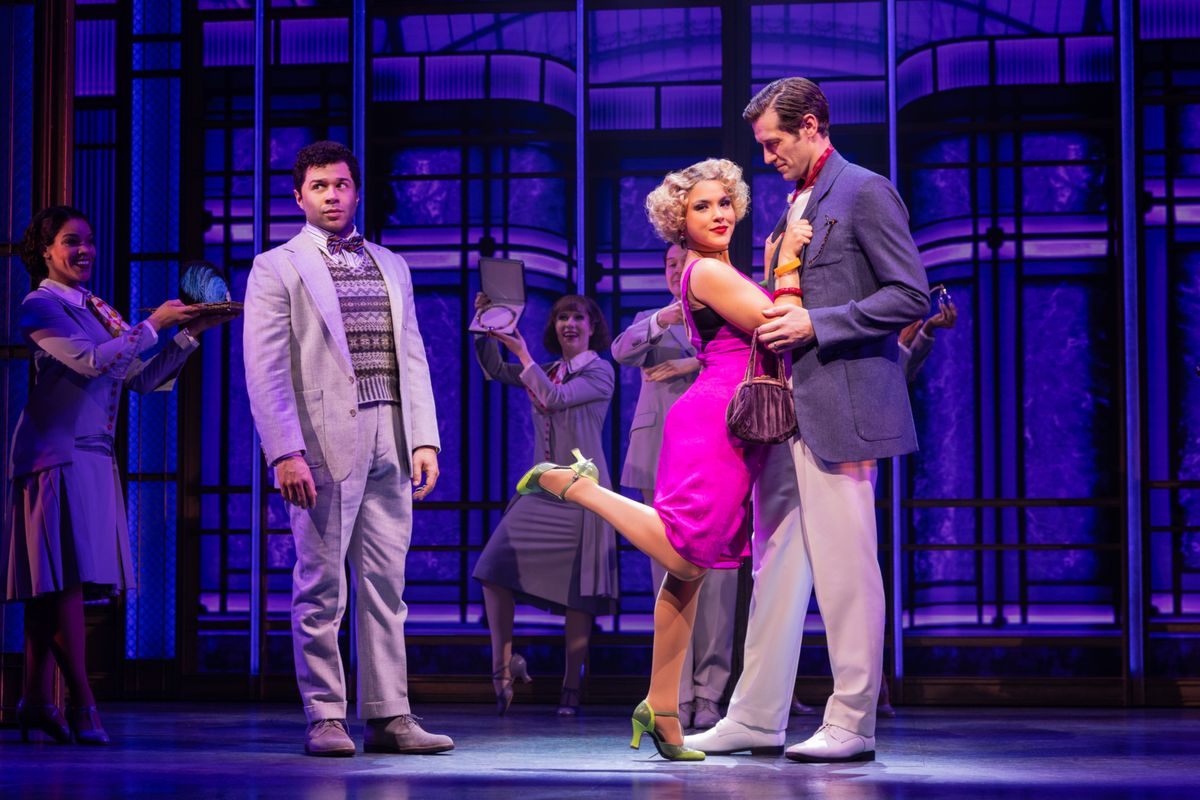 Corbin Bleu, Linedy Genao, John Behlmann at Photos: First Look at Reeve Carney, Eva Noblezada and Corbin Bleu in THE GREAT GATSBY on Broadway
