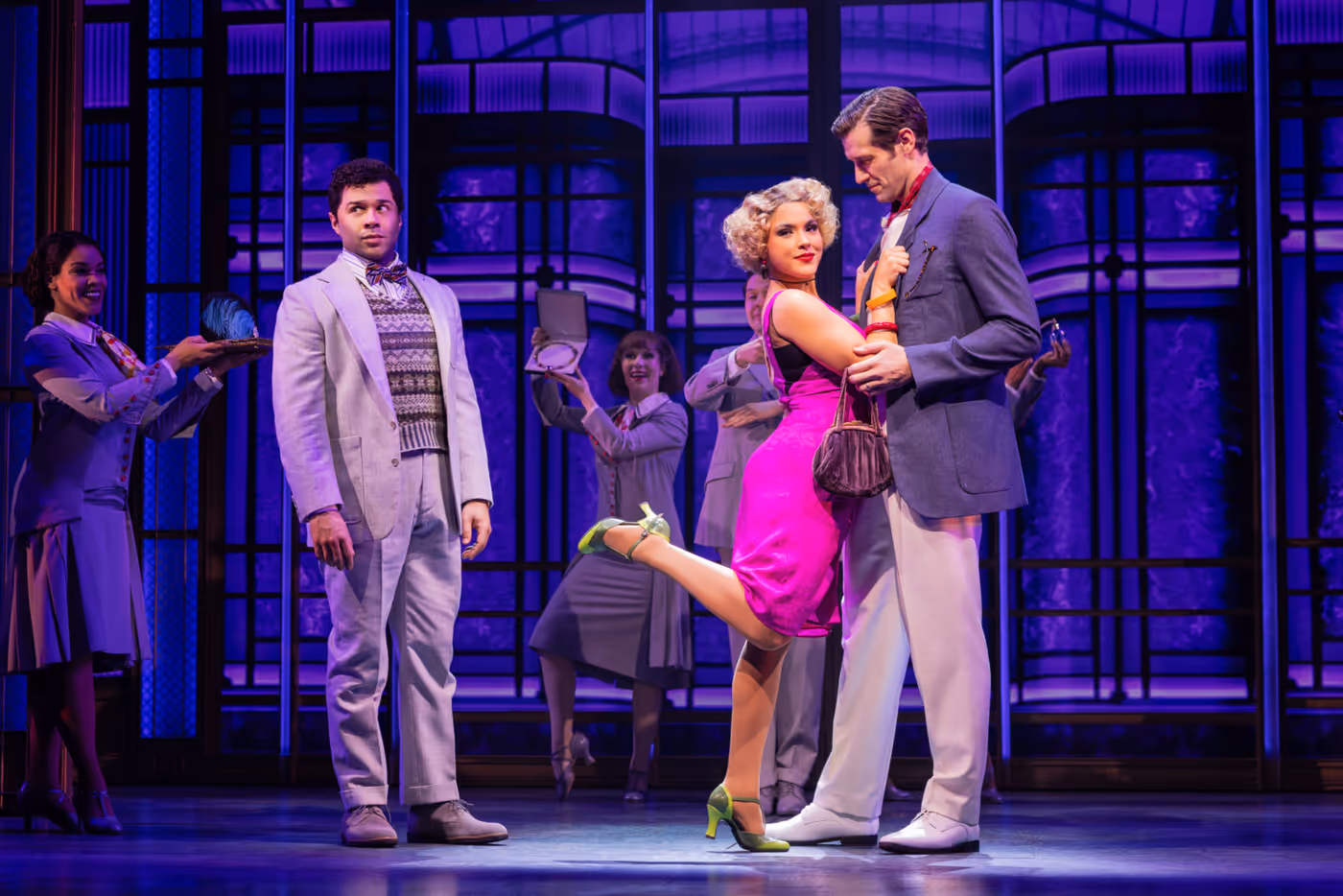 Photos: First Look at Reeve Carney, Eva Noblezada and Corbin Bleu in THE GREAT GATSBY on Broadway Image