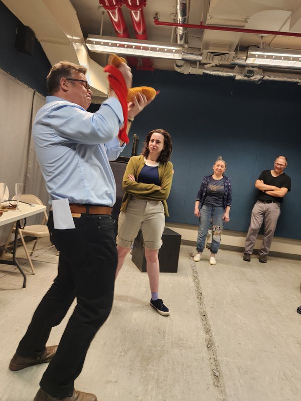 Photos: Inside Rehearsals For DIAL M FOR MACGUFFIN at The Producers Club — photo 4 of 12