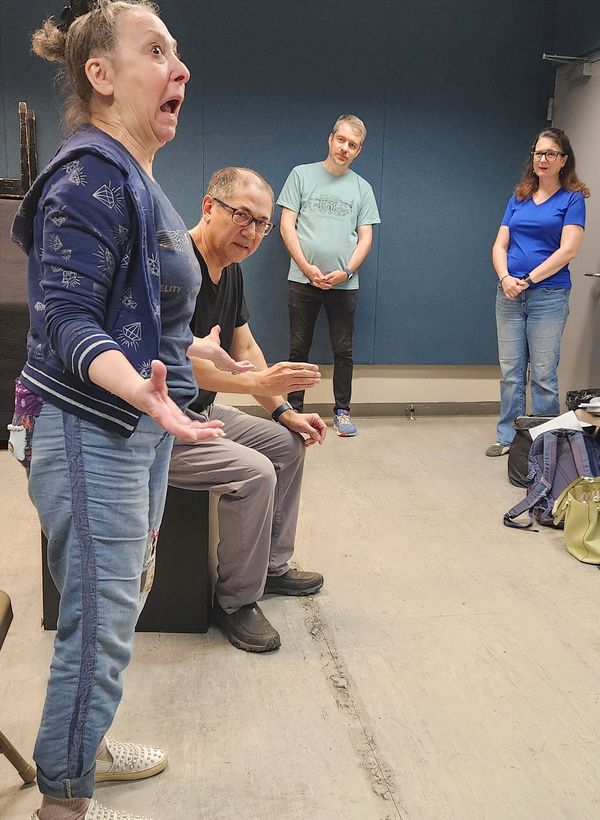 Photos: Inside Rehearsals For DIAL M FOR MACGUFFIN at The Producers Club — photo 9 of 12
