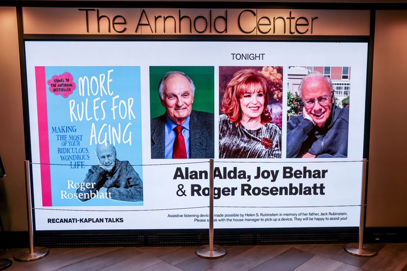 Photos: Roger Rosenblatt Talks 'More Rules for Aging' With Alan Alda and Joy Behar — photo 1 of 31