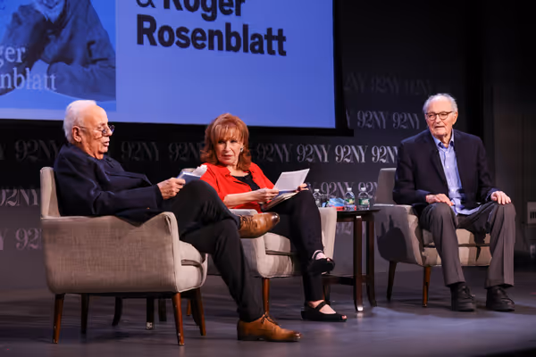 Roger Rosenblatt, Joy Behar, Alan Alda Photo