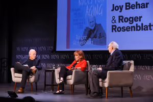 Roger Rosenblatt, Joy Behar,  Alan Alda Photo