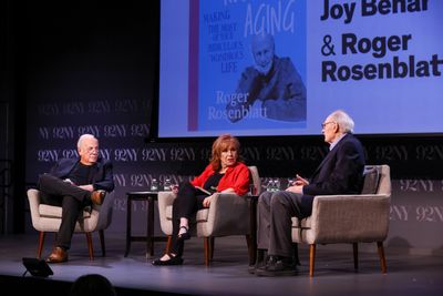 Roger Rosenblatt, Joy Behar,  Alan Alda Photo