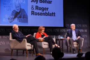 Roger Rosenblatt, Joy Behar,  Alan Alda Photo