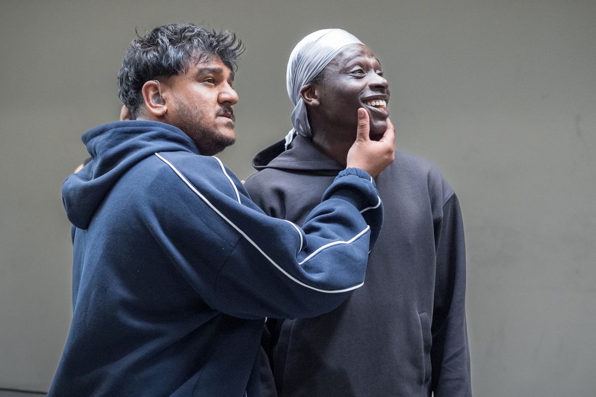 Nadeem Islam & Terique Jarrett at Photos: A MIDSUMMER NIGHT'S DREAM in Rehearsal at Regent’s Park Open Air Theatre