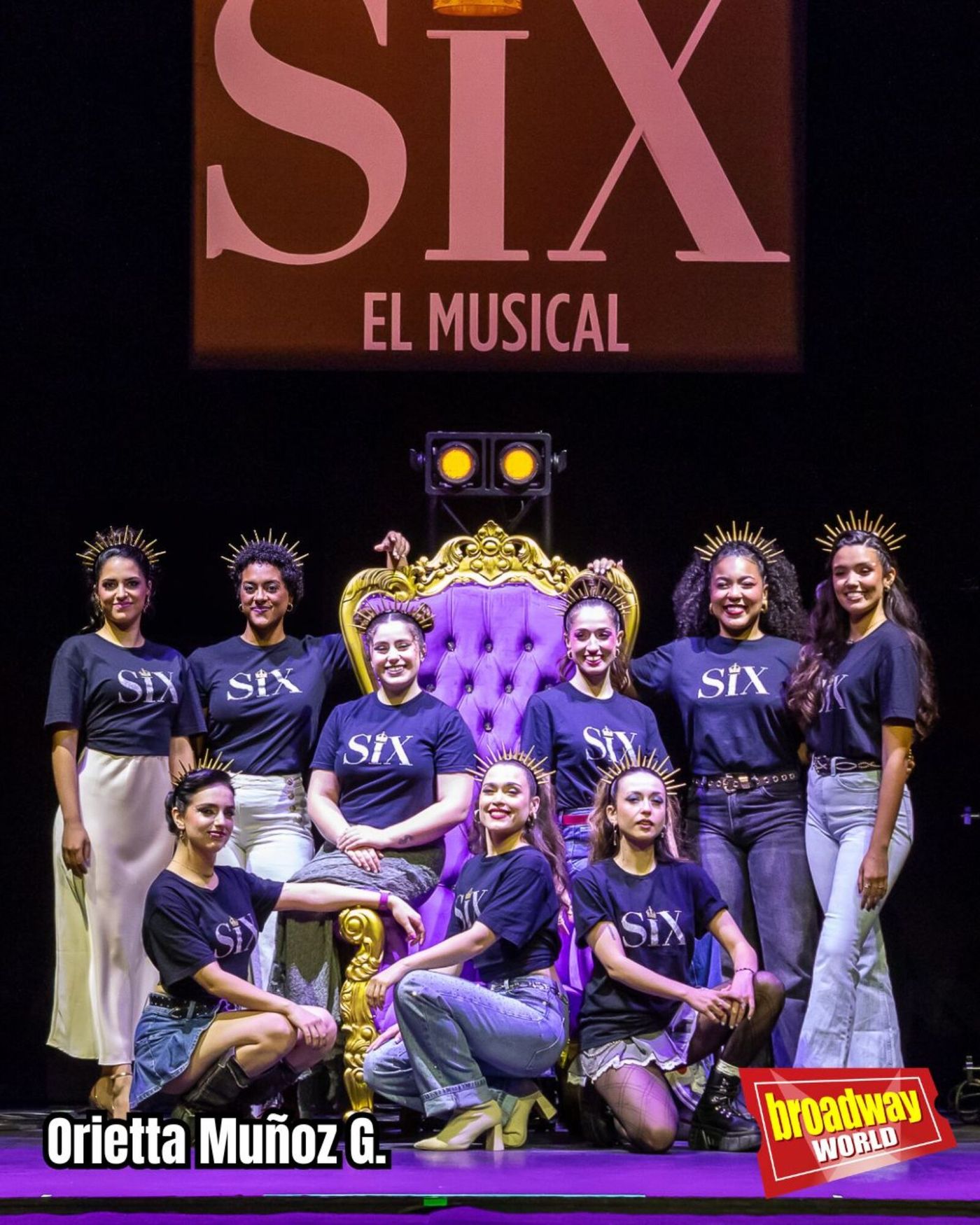 FOTOS: La presentación oficial y la puesta de largo de SIX EL MUSICAL en la Gran Vía Image