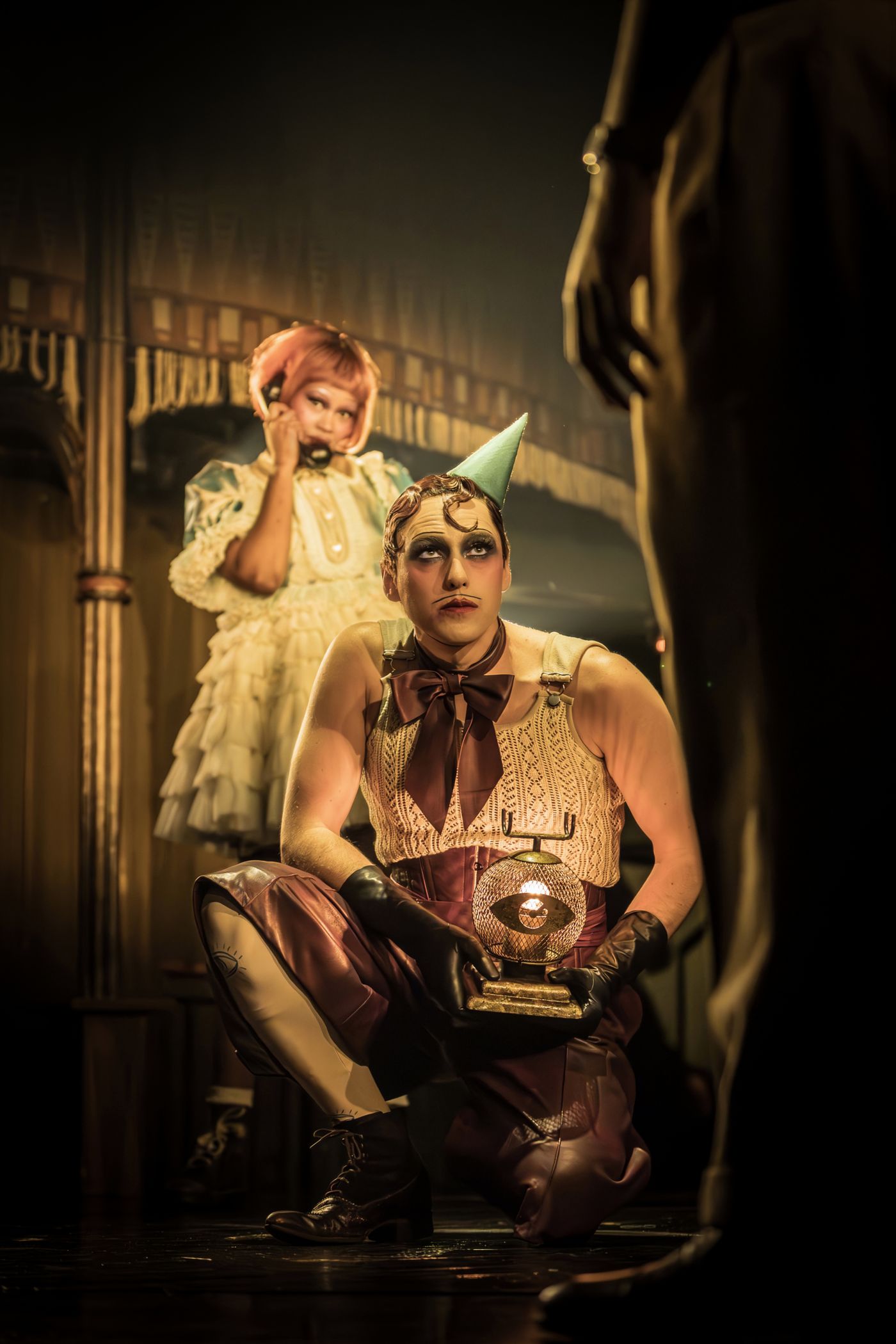 Photos: Jamie Muscato and Joy Woods in CABARET AT THE KIT KAT CLUB in London Image