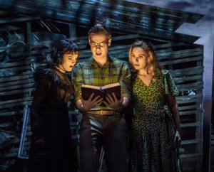 Hannah Nordberg, David Hunter and Chelsea Halfpenny Photo