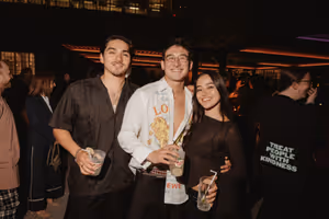 Diego Andres Rodriguez, Jimin Moon, and Hannah Yun Chamberlain Photo