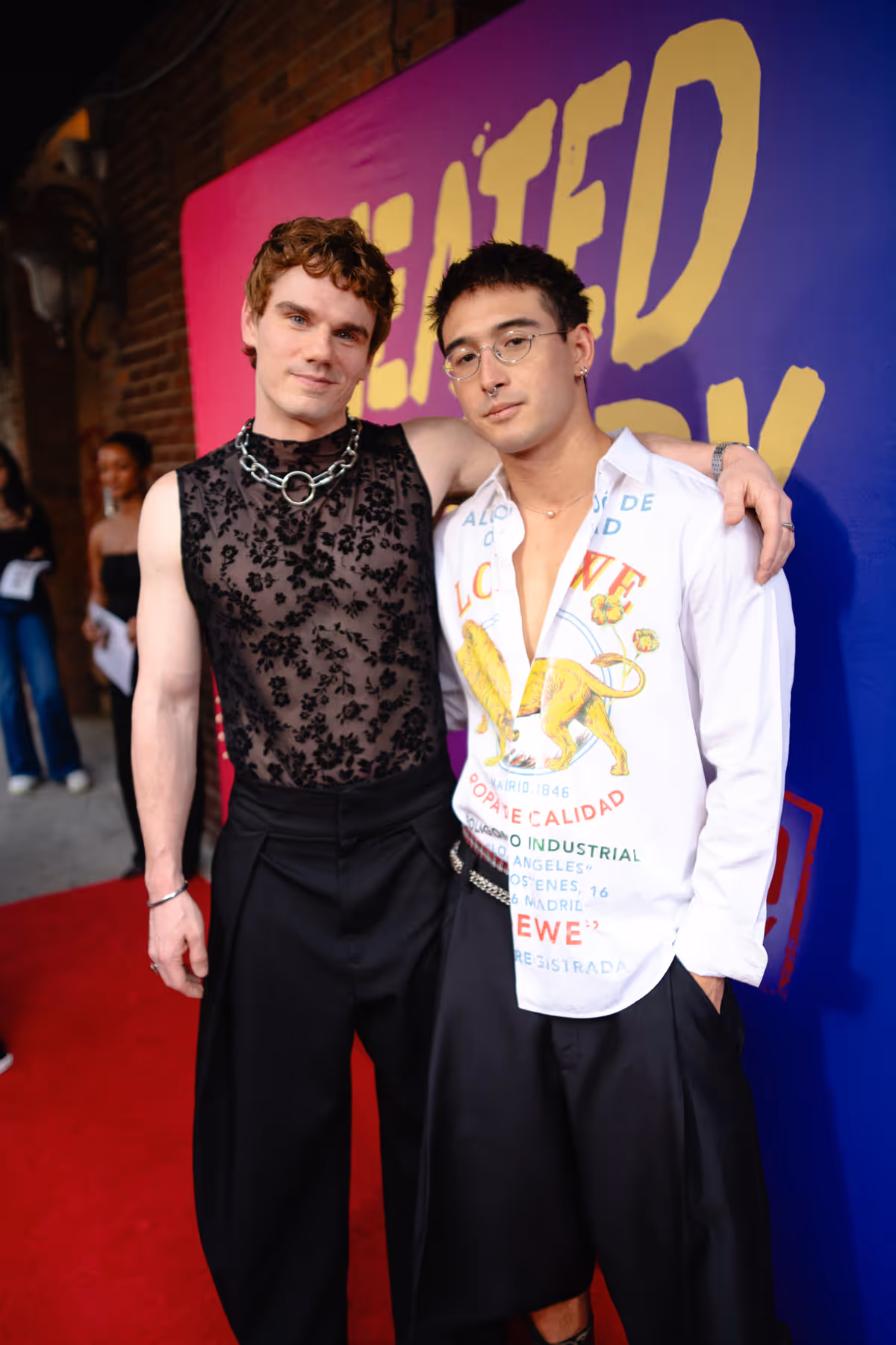 Jay Armstrong Johnson and Jimin Moon at Photos: HEATED RIVALRY: THE UNAUTHORIZED MUSICAL PARODY Opens Off-Broadway