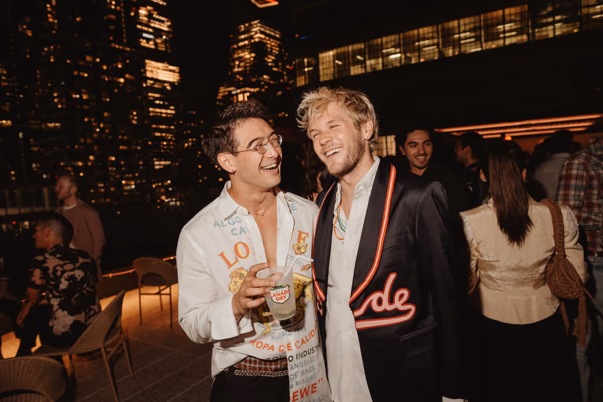Jimin Moon and Davis Burleson at Photos: HEATED RIVALRY: THE UNAUTHORIZED MUSICAL PARODY Opens Off-Broadway