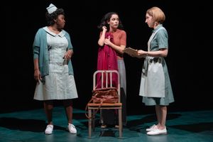 Ta’Rea Campbell, Juliana Canfield, and Lauren Jeanne Thomas @ BroadwayWorld Ta’Rea Campbell, Juliana Canfield, and Lauren Jeanne Thomas Photo