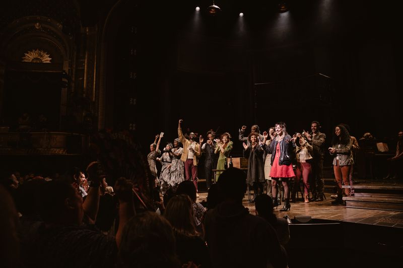 Photos/Video: HADESTOWN Celebrates Gold Certification of Original Broadway Cast Recording — photo 6 of 12